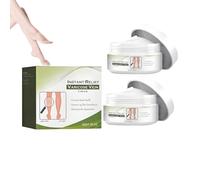 2 Pezzi Crema Contro Vene Varicose, Riduce Le Vene Varicose, Riduce Il Dolore E La Stanchezza Delle Gambe, Gambe Cura, Stimola La Circolazione Sanguigna, Improve The Appearance, Moisturizing Skin
