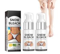 2 Pezzi Crema Sbiancante Per Le Ascelle, Creme Sbiancante Per La Pelle Di Zona Intima Crema Sbiancante Per La Pelle, Ripara E Ripristina Creme Corpo Illuminanti Idratanti Per Le Ascelle Bikini Lines