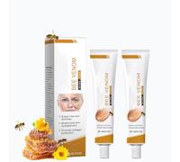 2 Pezzi Crema Veleno d'Api,20g Bee Venom Crema ldratante Antirughe per Viso e Collo Rimozione e Rassodamento, Idratante,Lifting e Recupero