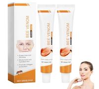 2 pezzi crema veleno d'api veleno d'api crema antirughe, crema idratante anti anti rughe per viso e collo, veleno d'api crema viso per tutti i tipi di pelle (2)
