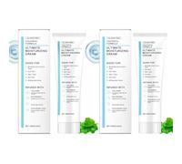 2 Pezzi Crema Viso Idratante per Pelle Normale e Mista, Crema Viso Antirughe Con Estratti Vegetali Naturali, Moisturizing Cream, Effetto Rimpolpante, Protegge la Cute con un'Azione Antiossidante