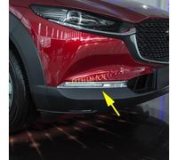 2 pezzi cromati auto fendinebbia anteriori copertura lampade striscia di rivestimento per 2020-2025 Mazda CX30 CX-30 DM accessori per la decorazione esterna
