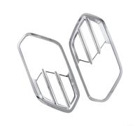 2 pezzi cromati fendinebbia copertura mascherina per Ford per Escape Kuga | 2017-2019, Paraurti Anteriore Per Cornice Decorativa, Accessori In Plastica ABS Da Incollare, Senza Foratura