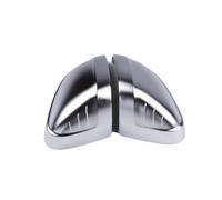 2 Pezzi Cromati Opachi Specchietti Retrovisori Laterali Per A4 B9 Allroad Quattro A5 F5 S4 S5 2017 2018 2019 2020 2021 2022 Copre Argento Copertura Specchietto(No blind spot holes)
