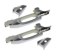 2 pezzi Crome Driver della porta esterna della porta sinistra Fronte o posteriore compatibile con il 2008 2012 Accendi 2,4L 3,5L Berlina FITSO 2000 2010 2010 Modelli(2 pcs Left Sides)