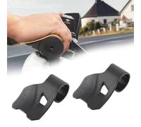 2 Pezzi Cruise Control Acceleratore Riposa Polso, Manopole per manubrio, Assist Crampo Polso Resto per Acceleratore Moto, Assistente Crociera Impugnatura di controllo Manubrio, Assist Wrist Cruise