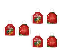 2 pezzi Cucina a tema per la cucina a tema di Natale per grembiuli natalizi