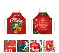 2 pezzi Cucina a tema per la cucina a tema di Natale per grembiuli natalizi