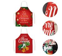 2 pezzi Cucina a tema per la cucina a tema di Natale per grembiuli natalizi