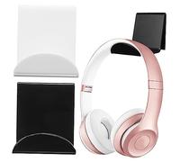 2 Pezzi Cuffie Porta Cuffie Adesivo Stand per Headset Scrivania Organizzatore per Auricolari e Facile Installare Adatto per Gaming e Uso