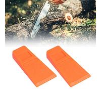 2 Pezzi Cunei per Abbattimento Alberi Risparmio di Sforzo Sicuro in Plastica ABS Cuneo per Taglio di Alberi in Legno Resistente Alle Intemperie Stabile Comodi Cunei per Motosega Strumenti di Registraz