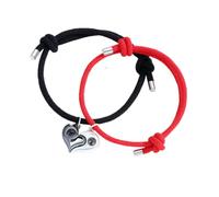 2 pezzi cuore magnetico coppia bracciale per donne uomini accoppiato ti amo 100 lingue proiezione braccialetto amicizia gioielli regaliDesign professionale