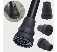 2 pezzi Cuscinetti antiscivolo in gomma per deambulatore, 1,9/2/2,2 cm, pratici per la mobilità interna ed esterna, accessori per deambulatore durevoli e resistenti all'usura 2 cm/0,78 pollici - 2 pez