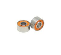 2 pezzi Cuscinetti ceramici ibridi Cuscinetti a sfere in ceramica Cuscinetti a scorrimento(SMR63C-2OS 3x6x2.5mm)