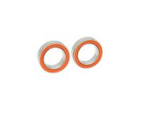 2 pezzi cuscinetti ceramici ibridi cuscinetti a sfere in ceramica in acciaio inossidabile cuscinetti a scorrimento(SMR95C-2OS 5x9x3mm)