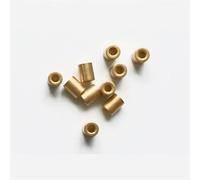 2 pezzi cuscinetti contenenti olio in miniatura diametri interni 0,6/0,7/0,8/1/1,5/2/2,3/3 mm manicotto in rame metallurgico delle polveri(2x5x4)
