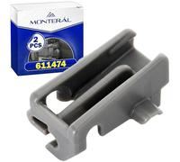 2 Pezzi Cuscinetti di Fissaggio 00611474 611474 per Cestello Superiore Lavastoviglie per Bosch Garanzia di 10 Anni - Monteral