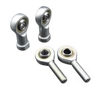 2 pezzi Cuscinetto a snodo 5 mm 6 mm 8 mm 10 mm 12 mm M5 M6 M8 M10 M12 SA SI T/K Cuscinetti a sfera autolubrificanti filettati a destra e a sinistra(SI5 5mm,RIGHT THREAD_2PCS)