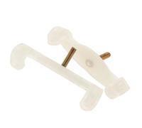 2 Pezzi Cuscinetto Antiscivolo per Spalla Violino 1/4 Bianco | Gomma Morbida e Imbottita, per Prove D’orchestra e Lezioni, Protegge lo Strumento e Alleggerisce la Spalla