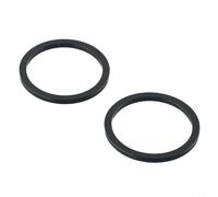 2 pezzi cuscinetto pedalare bicicletta distanziatore 2,5 mm in plastica per GXP e per sistemi HOLLOWTECH II nero, diametro interno 35 mm, diametro esterno 40 mm, accessori per la regolazione della