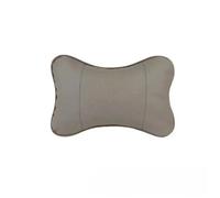 2 pezzi Cuscini for il collo dell'auto Cuscino universale for supporto della testa Protezione for poggiatesta dello schienale del sedile per Adulti(Grey)