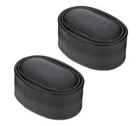 2 Pezzi Cuscino per Mantenitore Carica Orologi, Supporto PU Nero | Spugna e Pelle PU, Finitura Nera Elegante, Supporto Morbido per Display, Uso su Mobile e Scatola