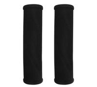 2 Pezzi Cuscino Protettivo Rotondo per Manubrio Moto, Spugna Nero | Cross Bar e Atv, Comfort di Guida Tutto Giorno, Design, Protezione del Manubrio