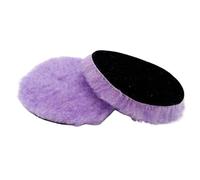 2 Pezzi Da 4/5/6 Pollici Tampone Viola For Lucidatura Auto Tampone For Lucidatura Auto In Agnello Ad Alta Densità