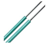 2 Pezzi Da 590 Mm Su Punt Bagagliaio Con Molla Per Sedile Per Leon Mk3 5F Per Proprietà 2013-2020 Piccolo A Gas Posteriore Supporto Shock Arompere Ammortizzatori Cofano Posteriore(Green Carbon Fiber)