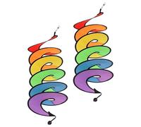 2 pezzi da appendere al giardino, ornamento che cattura il vento, decorazione