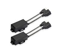 2 Pezzi Decodificatori Per Fari Led H7, Cancella Errore Decoder Kit Full Led,Computer Warning Canceller,Filtri Resistenze Anti Sfarfallio Anti Interferenza