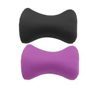 2 Pezzi Deluxe Tube Cuscino di Sostegno in Microsfere con Rivestimento Rimovibile, Inodore E Flessibile, Supporto per Testa, E Schiena