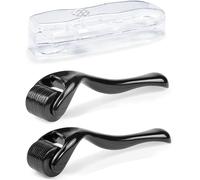2 Pezzi Derma-Roller, Micro-Ago Roller, 0,5 Mm E 1 Mm Con Vero Microneedle per S