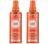 2 pezzi DERMOLAB HAIR SPRAY Protettivo Capelli dal sole cloro salsedine 150ml