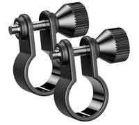2 pezzi DH-9 morsetto di montaggio per torcia subacquea, 36 mm, clip di supporto per torcia regolabile, accessorio per fotografia subacquea compatibile con YS Ball Arm Bracket Scuba Diving Equipment