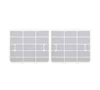 2 Pezzi Di Accessori For Filtri Aria Condizionata, Accessori For Coperture Antipolvere For Condizionatori D'aria, Filtro Purificatore Antipolvere Su Misura(30.2x25cm)