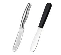 2 Pezzi Di Acciaio Inossidabile Coltello Da Burro, Marmellata Diffusione Coltello, Crema Di Pane Spatola, Salsa Di Cioccolato Diffusione Coltello, Ristorante Cibo Occidentale Coltello.