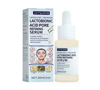 2 pezzi di acido lattobionico per la cura dei pori - 30 ml essenza viso idratante e morbida pelle pori fini perfezione istantanea per donne, Fulenyi