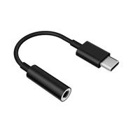 2 Pezzi di Adattatore da USB Type C a Jack 3,5" Connettore per Cuffie Auricolari Samsung Galaxy S24 SM-S921 Plus S926 Ultra S928 S23 FE S711 A53 A54 A25 A35 EE-UC10J UC10 Originale Nero Bulk