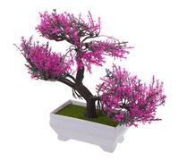 2 pezzi di alberi bonsai artificiali: piante bonsai finte, piante da interno
