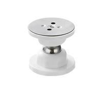 2 pezzi di aspirazione della porta Fermaporte Magnetici | Fermaporta for porta anti-collisione con forte tocco muto for la casa dell'hotel(White)
