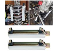 2 pezzi di attrezzo per compressore a molla elicoidale, smontaggio del