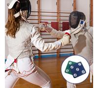 2 pezzi di attrezzo per la precisione dei punti di scherma da interno,