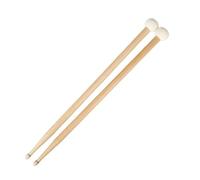2 pezzi di bacchette for timpani, con testa in feltro e doppio martello Per Strumenti A Percussione