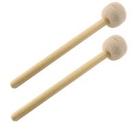 2 pezzi di bacchette in feltro, classico martello in feltro morbido per