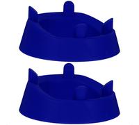 2 pezzi di base in plastica per basket, rugby, pallavolo, calcio, supporto per