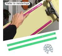 2 Pezzi di Binari per Tavole Da Skateboard Longboard, Protezione Dei Bordi con