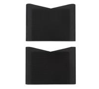 2 pezzi di blocco per pedali di batteria, blocco antiscivolo per batteria con chiusura a in nylon e morbida schiuma EVA, di ancoraggio per hi-hat e pedali per doppi