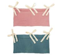 2 Pezzi Di Borsa Per Il Letto Per Bambini, Borsa Sospeso Da Passeggino, Decorazione Della Camera Per Bambini, Borsa Per Sospensione Di Grande Capacità