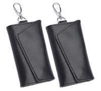 2 Pezzi Di Borse Chiave In Pelle, Borse Chiave Creative Classiche, Tastietti Multifunzionali, Universale Per Uomini E Donne, Copertina Chiave Alla Moda, Accessori Chiave